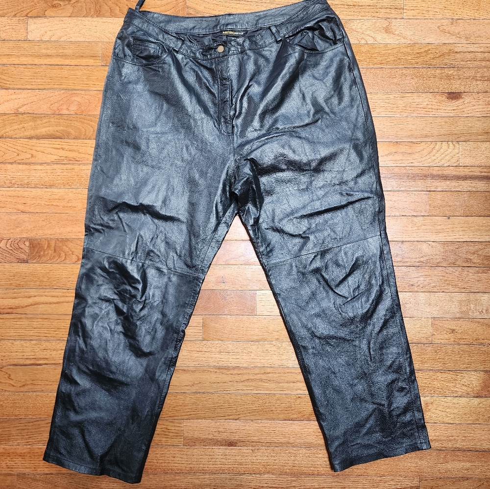 Woman Leather Pants